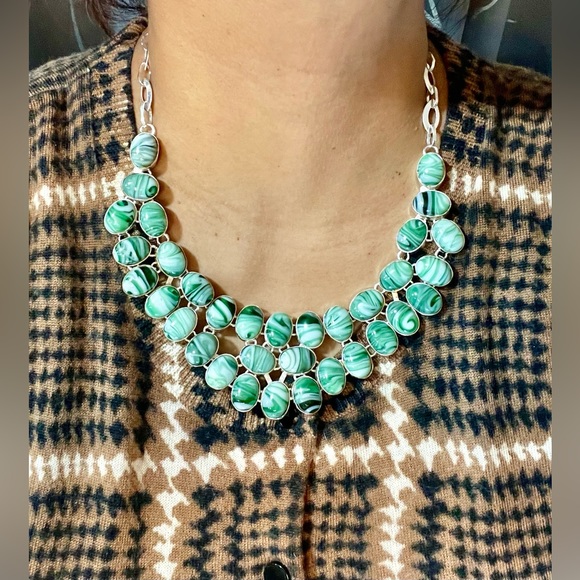 Beautiful Botswana Lace Agate Necklace - Picture 9 of 11